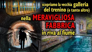 Una meravigliosa fabbrica tessile in riva al fiume