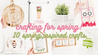 🌸 Spring Is Here, Let's Craft & Get Inspired | Cricut 2022 Spring Crafts, Spring Sublimation + More