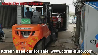 Korean used car for sale, Ethiopia,  SNT trading,중고차수출