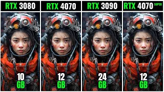 Rtx 3080 Vs Rtx 4070 Vs Rtx 3090 Vs Rtx 4070 Super - Test in 20 Games ( 1080p - 2k - 4k )