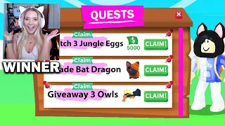 Adopt Me QUESTS with FishyBlox!