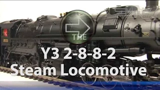 MTH Electric Trains Premier Line Y3 2-8-8-2 Steam Locomotive