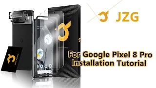 Google Pixel 8 Pro Screen Protector and Camera Lens Protector Installation👀