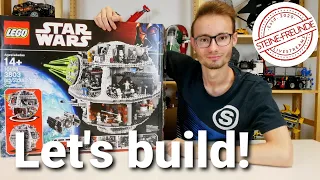 Let's build: LEGO® Star Wars 10188 Todesstern - Teil #1! // LIVE