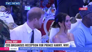 Chief Of Defence Staff Organises Reception For Prince Harry, Wife