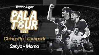 Pala Tour Fest 2023 // Tercer lugar //  Chingotto - Lamperti VS Sanyo - Momo