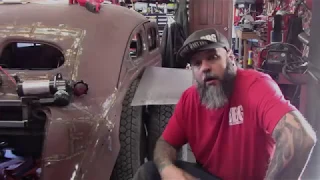 Using a Shrinker and Stretcher to make custom curved pieces. 1937 RAT ROD Update 46