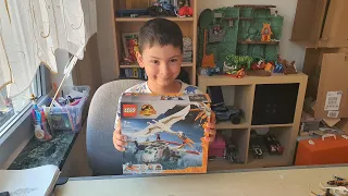 LEGO 76947 Jurassic World Quetzalcoatlus - Speed Building Video