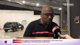 En Guadeloupe, les pompiers ne décolèrent pas contre l'obligation vaccinale des soignants