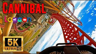 Cannibal Roller Coaster (5K) POV - Lagoon Amusement Park
