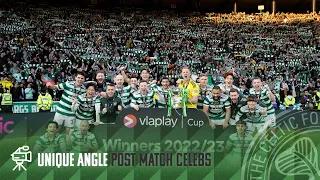 Celtic TV Unique Angle | Celtic 2-1 Rangers | Post match celebrations from League Cup win at Hampden