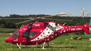 Air Zermatt Bell 429 Giant RC Turbine Scale Helicopter very detailed Model