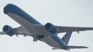 Vietnam Airlines Airbus A350-900 (VN-A888) takeoff from KIX/RJBB (Osaka - Kansai) RWY 06R