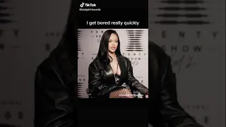 Rihanna talks