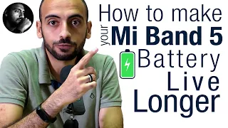 Mi band 5 Battery life longer - problem fixed and explained