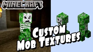 How to Change Mob Textures in Minecraft java 1.19.4 Planet Minecraft Custom Mobs