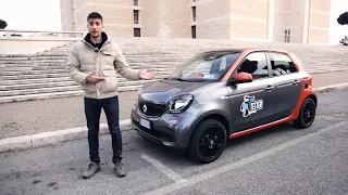 YouTester smart forfour | La prova di Alessio Frassinetti