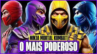 RANKING CANÔNICO! DEFINITIVO NINJA MAIS FORTE DE MORTAL KOMBAT - DO MAIS FRACO AO MAIS FORTE OFICIAL