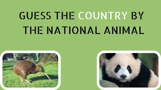 Guess The Country By The National Animal