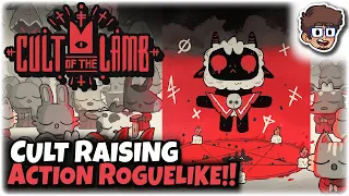 Cult Raising Action Roguelike Dungeon Crawler! | Let's Try: Cult of the Lamb