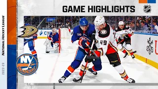 Ducks @ Islanders 10/15 | NHL Highlights 2022