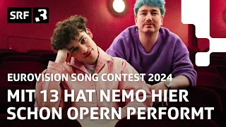 Nemos Biel: Kiffen im Jugendzentrum, Elternhaus & Oper im Stadttheater | Eurovision 2024 | SRF 3