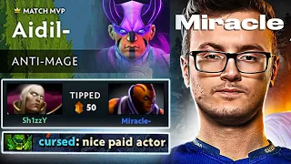 When Miracle- Picks Anti-Mage... You Know It's Over