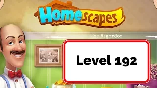 Homescapes Level 192 - No Boosters