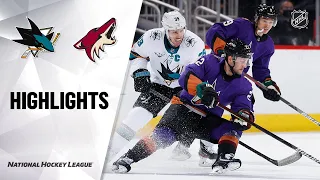 Sharks @ Coyotes 3/27/21 | NHL Highlights