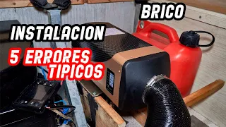 ♨️Instalación CALEFACCION estacionaria CHINA♨️ 2ºPARTE Errores y soluciones. Montaje definitivo