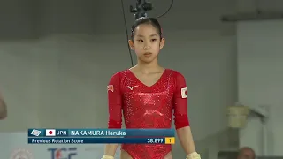 Haruka Nakamura (JPN) 🇯🇵 - GOLD 🥇 All-around Final - 2023 Junior World Championships 2023