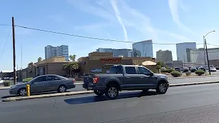 WALKING TROPICANA AVE. VALLEY VIEW TO LAS VEGAS STRIP. LONEWULFRICK'S TOURING NEVADA COLLECTION 2022