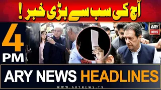 ARY News 4 PM Headlines 3rd June 2024 | Cipher Case - Imp Development