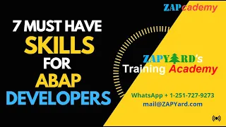 7 Skills ABAP Developers Must Have