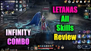 Black Desert Mobile Letanas All Skills Review