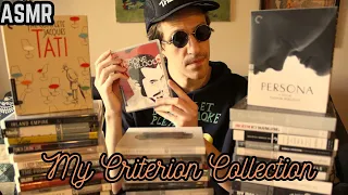 ASMR Basking in the Glow of my Criterion Collection