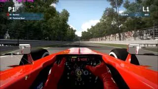 F1 2013 Time trial Monza 1.19.7 Ferrari 60fps