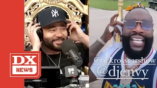 Rick Ross Throws Hilarious Shots At DJ Envy Over Car Show Competition “Bow Down Beige Boy”