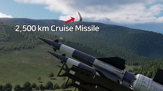U.S Cruise Missile Strikes Russian Air Defense System : DCS World
