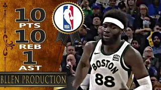 Neemias Queta - 10 Pts, 10 Reb, 1 Ast Highlights｜Boston Celtics vs Golden State Warriors｜2023.12.19