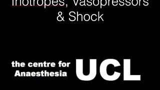 Inotropes, Vasopressors & Shock