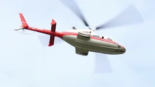 Turbine powered RC Bell 222 Helicopter