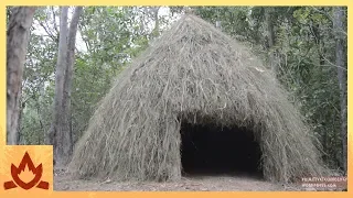 Primitive Technology: Grass hut