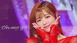 OH MY GIRL(오마이걸) _ Remember Me(불꽃놀이)  교차편집(Stage mix)