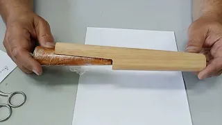 Изготовление ножен "Эвенкийского " ножа.