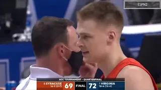 Syracuse Loses ACC Quarterfinals To Virginia With Last Shot