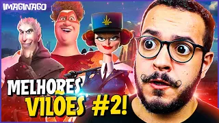 + 6 Melhores VILÕES da DREAMWORKS!