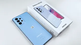 Samsung Galaxy A53(Awesome Blue)-ASMR unboxing