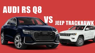 Audi RSQ8 v Jeep Trackhawk:2021 car comparison side by side