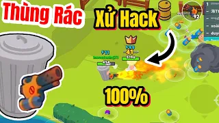 Mặc đồ 'Thùng Rác' xử Hack trong 1 nốt nhạc, gặp dân chuyên nghiệp giành TOP 1 Battleforest